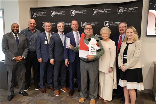 A group of people standing together