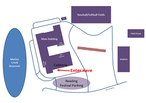 CTHS parking map