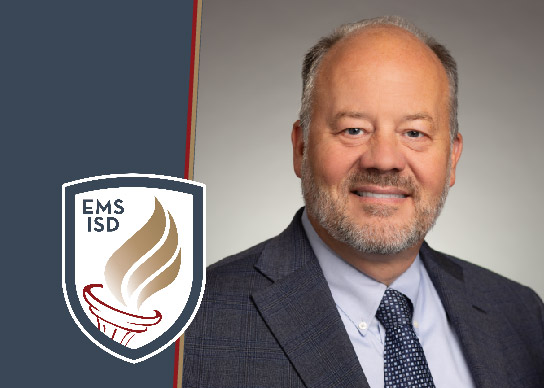  Dr. Jim Chadwell, Superintendent or EMS ISD