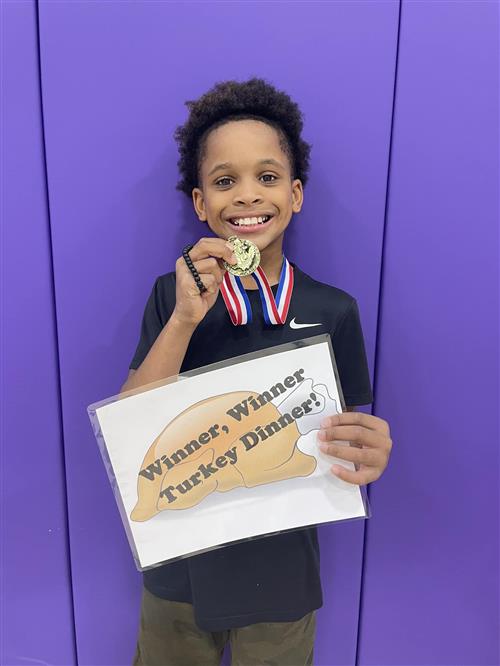 Hatley Elementary student