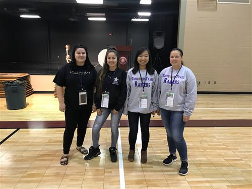 NHS and Avid students from CTHS that kept the event clean.  