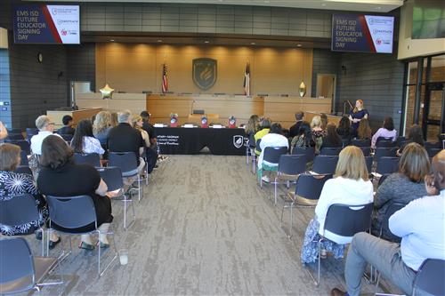People in a board room