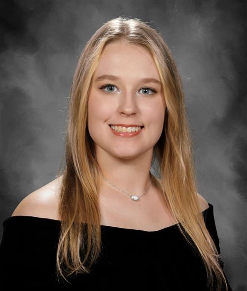 Teenage girl smiling