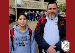  Saginaw HS swimmer and head swim coach