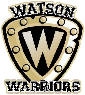 Watson Warriors Watson High School shield logo