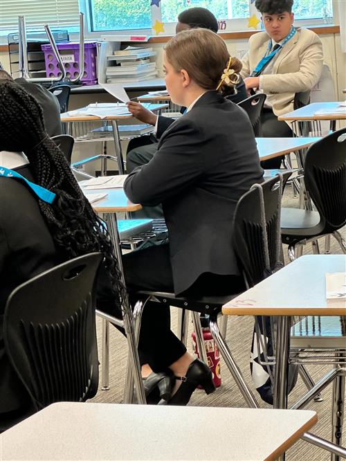Ed Willkie Middle School Student