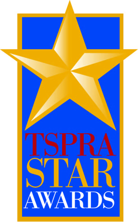 Graphic with TSPRA Star Awards wording
