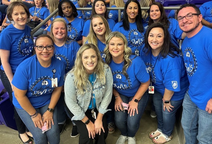 LPE staff members pose for a picture at convocation