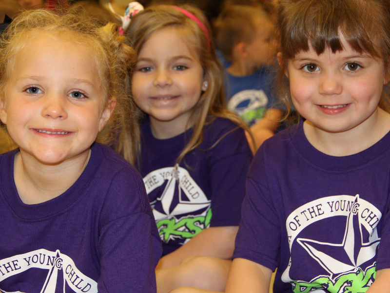 Children smile