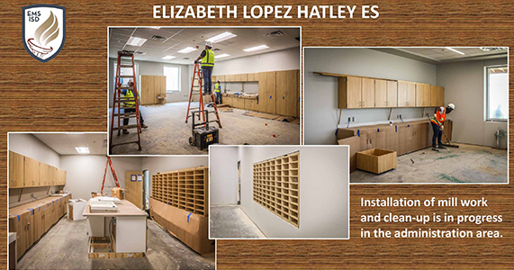  June 12, 2023 board report photos of Liz Hatley Elementary School
