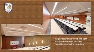 large and small lecture hall at EMHS