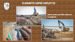 Storm water and Geo wells in construction